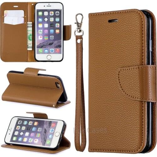 Leather PU Wallet Phone Case For iphone 6s case 6 Card Slot Phone Bag For lhone iPhone 6 6S Flip Cover Stand Case 6 6 s