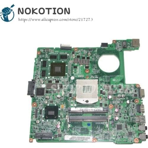NOKOTION Laptop Motherboard For Acer E1 431 E1-471G E1-431G E1-431 Main Board NBRZ611001 DA0ZQSMB8E0