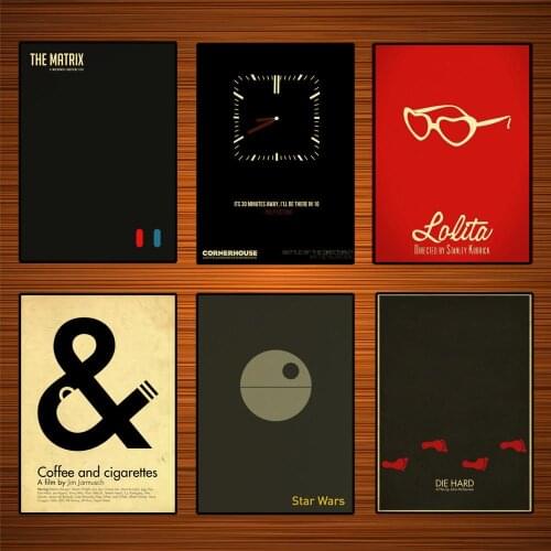 Lolita Minimalist Movie Film Vintage Classic Wall poster Painting Decorative Poster Home Bar Decor 42x30cm