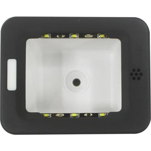 Desktop QR Reader RS232 USB 1D 2D Barcode Scanner For Kiosk Access Control HS-2001B