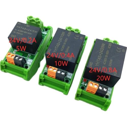 Small AC-DC switching power module 380V to 5V/12V/24V-5W/10W/20W DC-blocking 380V Input voltage