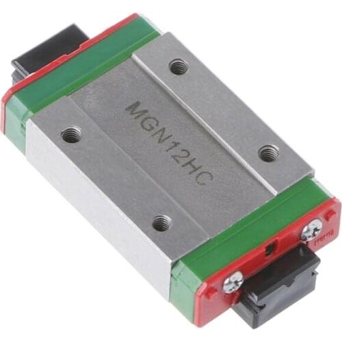 New Steel MGN12H Liner Sliding Block 3D Printer For Rail Guide CNC Tool XYZ DIY