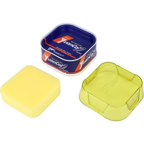 Car Decontamination Polishing Paste Glazing Paint Anti Scrape Smooth Repair Kit Polished Restore Original Color Square Bottle