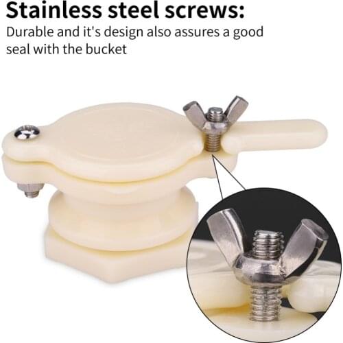 Durable Nylon Honey Beekeeping Bottling Gate Valve Honey Extractor Honey Tap Gardening Beekeeping Equipment Tool