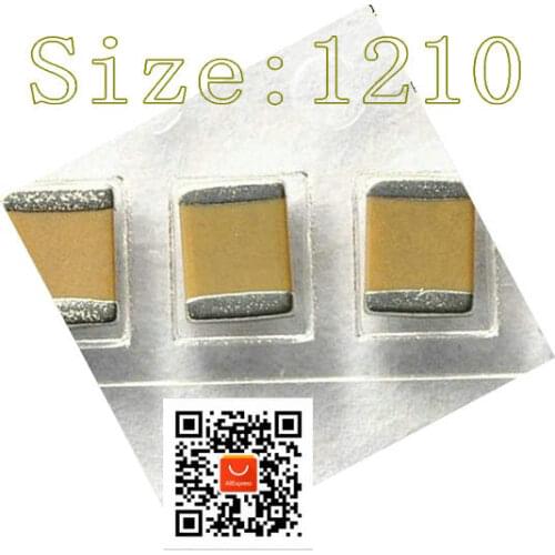 MLCC ceramic chip capacitor Size:1210(3225) 1000PF(1nF) 1000V(1KV) , 1NF 2000v(2KV) X7R 10% 102K 1000V 100PCS/lot