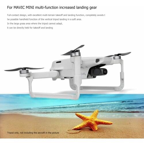 Foldable Landing Gear Accessories Landing Gear Kit for DJI Mavic Mini 2 Height Extender Leg Protector Extensions