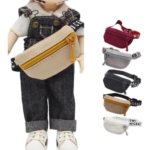 Boat Shape Simple Design Multifunctional Delicate Craft Doll Bag Lovely Zipper Dress up Cute Doll Bag for Children