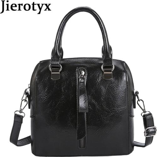 JIEROTYX Womens Bag Casual Handbags Vintage Shoulder Crossbody Bags Designer Handbags High Quality Monederos Mujer Discount