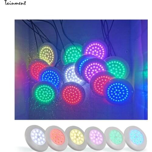 15 Led Swimming Pool Lights with Remote Control RGB Dive Light Durable LED Bulb Portable Underwater Aquarium Night Light Battery