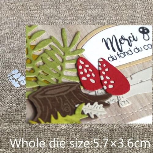 XLDesign Craft Metal Cutting Dies cut dies cute mushrooms decoration scrapbook Album Paper Card Craft Embossing die cuts