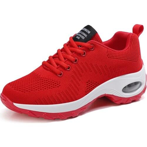 Running Shoes Women Breathable Casual Shoes Outdoor Light Weight Sports Shoes Casual Walking Platform Ladies Sneakers Black