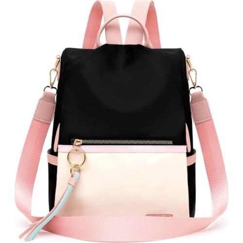 Women Backpack Casual Anti-theft Rucksack Daypack Bookbag Travel Shoulder Bag 20CA