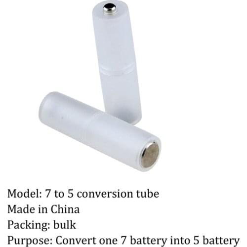 1Pcs AAA to AA/AA to C/D Battery Combination Adaptor Combination Cell Battery Box Adaptor AAA AA Holder Case Converter Switch