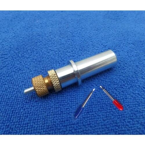 1 pc Gcc Cutting Plotter Blade Holder Vinyl Cutter + 5 Pcs 45 Degree + 5 Pcs 60 Degree Roland Vinyl Cutting Plotter Blades