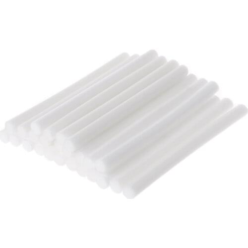 25pcs Hot Melt Glue Stick High Viscosity White 7mm For DIY Craft Toy Repair Tool U4LB