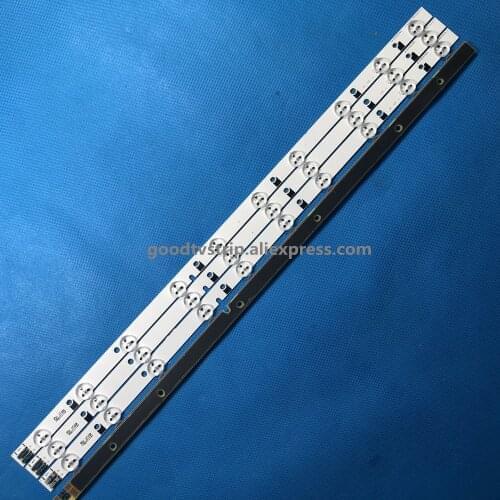 4Pieces/lot LED BACKLIGHT SET FOR SAMSUNG UE32EH5000 TV 32F-3535LED-40EA FROM LTJ320HN07-V A 100%NEW 58CM 10LED