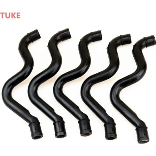 RWSYPL 5 Pcs Engine Rubber Exhaust Manifold Pipe For Bora Golf MK4 A3 S3 TT Seat Leon Toledo 06A 103 213 AF 06A 103 213AF