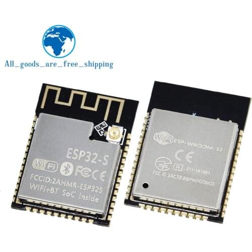 ESP32 ESP-32 Wireless Module ESP32-S ESP-WROOM-32 ESP-32S with 32 Mbits PSRAM IPEX/PCB Antenna with 4MB FLASH