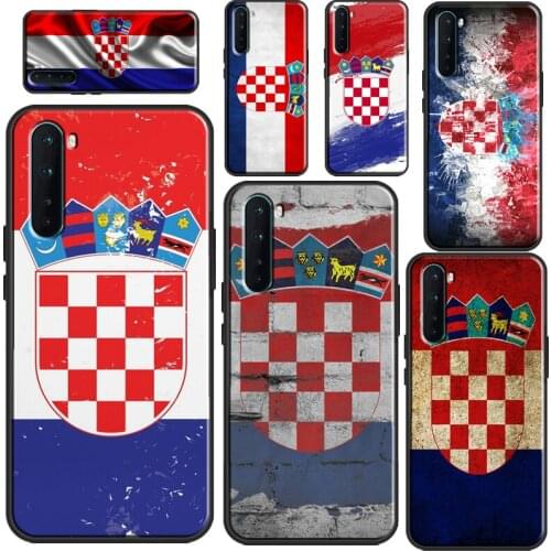 Croatia Flag Case For OPPO A5 A9 A31 A53 2020 A1K A3S A5S A52 A72 Find X3 Pro F5 F7 A15 A83 A91 Cover
