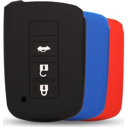 Jingyuqin Remote 3/4 B Car Key Case For Toyota Camry 2012 2.5v 2.5g 2.5s Fob Cover Keychain Protector Bag Auto Accessory