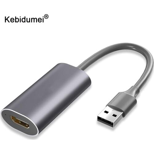 1080P HD Video Capture Card USB 2.0 Recorder for Computer For XBox For PS4 Game Camcorder HD Camera Recording Live