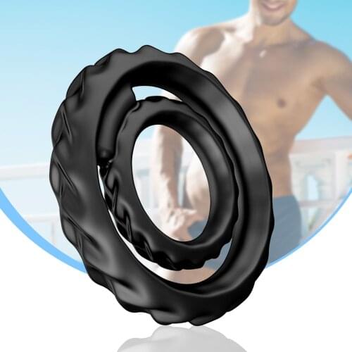 Penis Rings Time Delay Ejaculation Sex Toys For Male Cockring Cock Ring Silicone Persistent Erection Erotic Toys For Adults