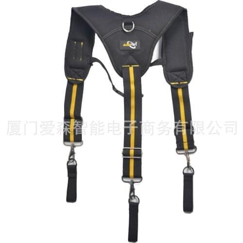 Cross-border Y-shaped multifunctional tool suspenders that can hang tool bag waist bag load