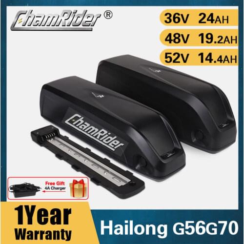 Original 48V20AH 48V Battery 52V ebike Battery 36V Hailong Plus 40A BMS 21700 Cell BBSHD BBS02 BBS03 350W 500W 750W 1000W 1500W