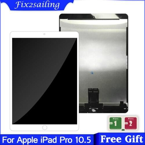 Tested LCD Panel For iPad Pro 10.5" inch A1701 A1709 Lcd Display Touch Screen Digitizer Full Assembly Replacement Tablet parts