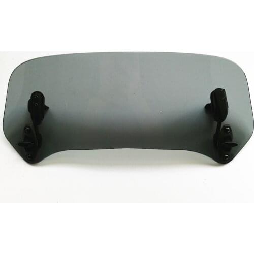 Transparent Motorcycle Risen Adjustable Wind Screen Windshield Spoiler Air Deflector for Honda F800 R1200GS KAWASAKI YAMAHA