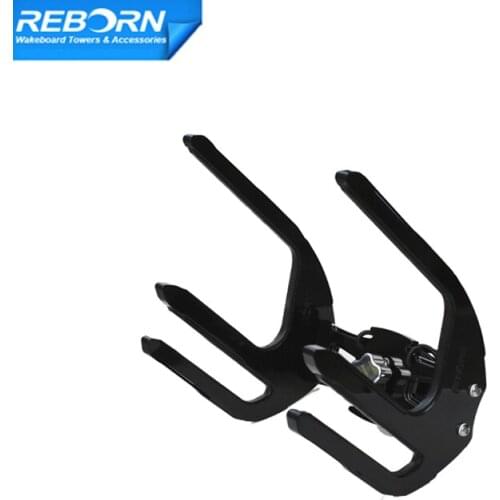 Reborn Pro2 Quick Release Kneeboard Wakeboard Combo Rack Glossy Black