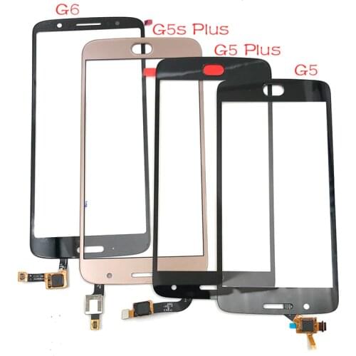 New Touch Screen For Motorola Moto G5 G6 G5s Plus Touch Screen Digitizer Sensor Panel Parts
