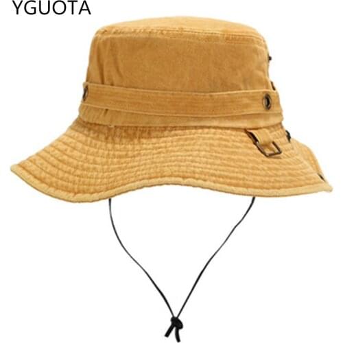 Fisherman Hat Summer Outdoor Sun Hat For Men And Women Fight CamouFlage Cotton Mountain Tourism Hat Panama Hat