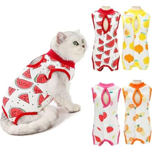 Recovery Suit for Dogs Cats After Surgery Professional Pet Recovery Shirt Dog Abdominal Wounds Bandages Cat Substitute E-Collar