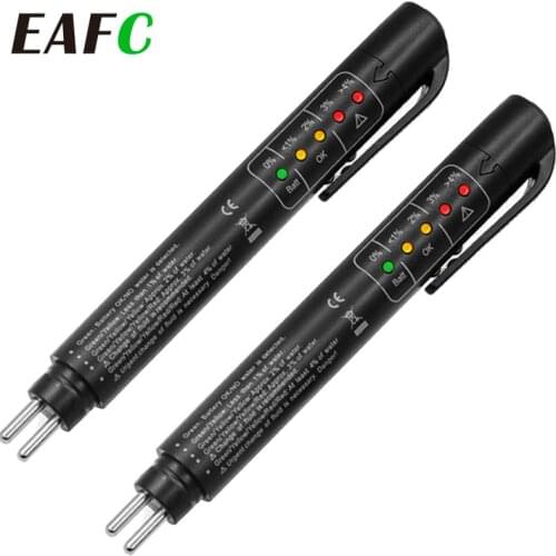 Accurate Oil Quality Check Pen Universal Brake Fluid Tester Car Brake Liquid Digital Tester Vehicle Auto Automotive Testing Tool