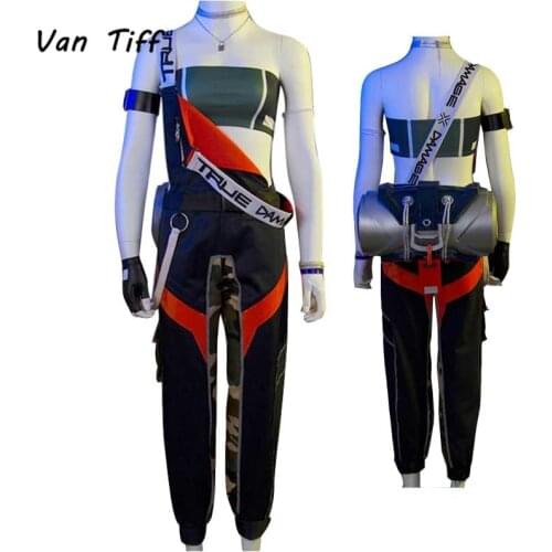 Game LOL Cosplay True Damage Akali Costume Women Akali Jumpsuit Overalls Playsuits Tube Top Full Set Wigs Girls Halloween Party