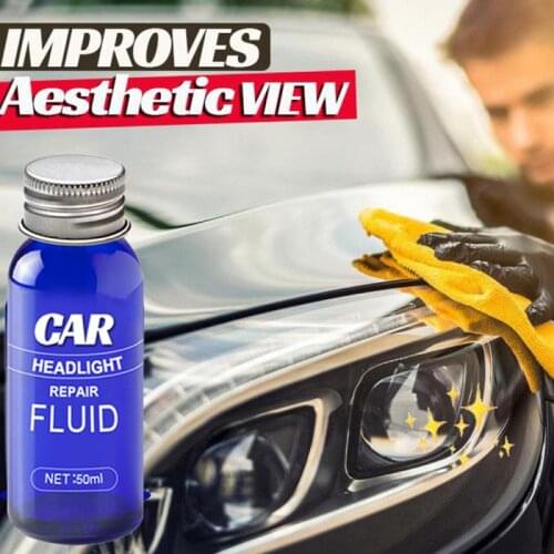 10/30/50ML Car Headlight Polishing Restoration Kit Headlight Polish For Cars Headlight Repair Wash Restorer Polisher Accessories