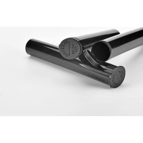 10pcs 120mmpp Child Protection Plastic Tube Translucent Cigarette Tube Storage Tank Sealed Waterproof Cigarette Box Random Color