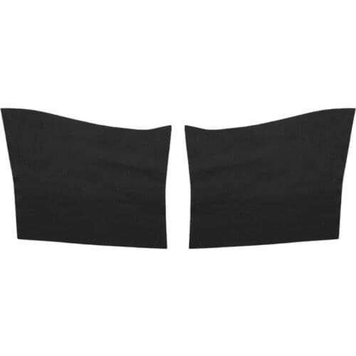 2 Pcs Scuff Plates Interior B-Pillar Protection Cover Scratch Resistant Model 3 Matte Black Styling Covers Accessories N0PD