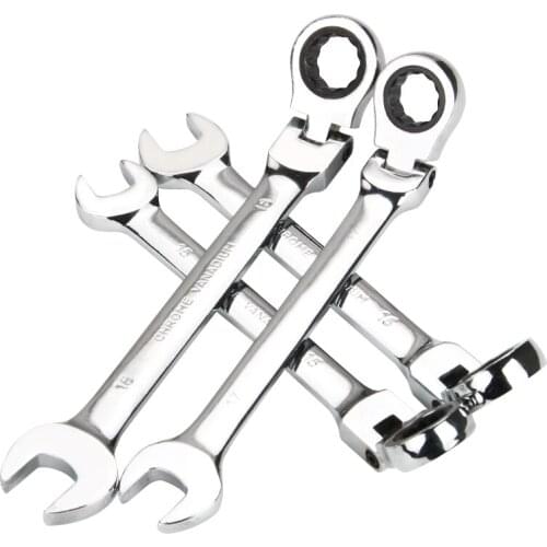 2021 Hot sale Movable head fast dual-purpose ratchet wrench Stay open torx wrench