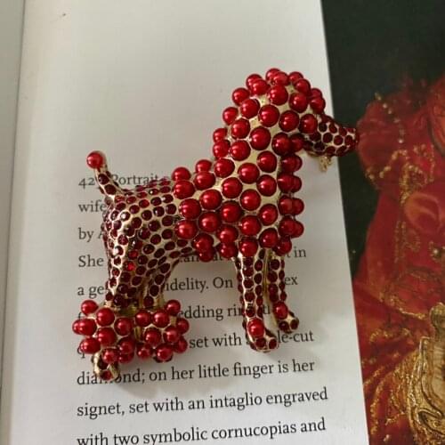 2021 Western Antique Brass Retro Gem Inlaid Womans Brooch Fashion Luxury Jewelry