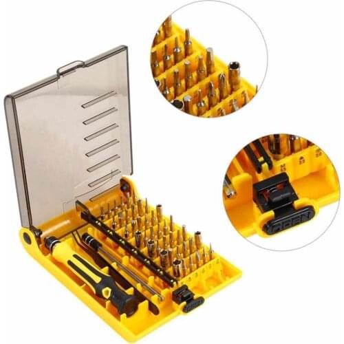 45 In 1 Screwdrivers For Phones Precision Screwdriver Set Multi Purpose Magnetic Screw Driver Tool Kit Smart Phone Repair Tool