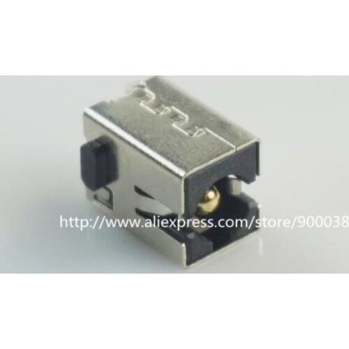 5pcs Vertical DC Power Jack Connector Male Socket 5.5x2.5 mm through hole PCB shield gold plate center pin