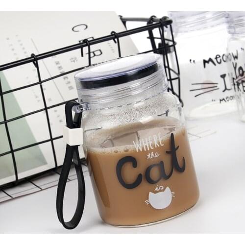 BHomify Glass Water Bottles