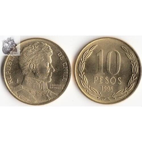 Chilean 10 Pesos America Coins Decor New Original Coin UNC Commemorative Edition 100% Real