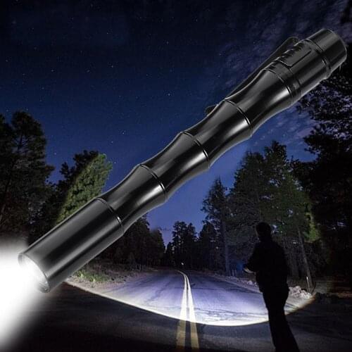 Flashlights Rechargeable Led Flashlight Tactical Mini Pencil Case Xp-e R2 Led 1000lm Flashlight Flashlight For Camping, Doctors
