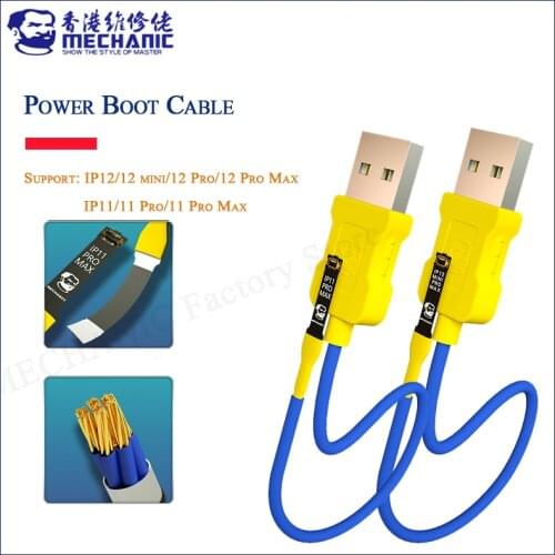 MECHANIC Power Supply Boot Line For IP11/11 Pro/11 Pro Max for iP12/12 mini/12 Pro/12 Pro Max Battery Connector Buckle Cable