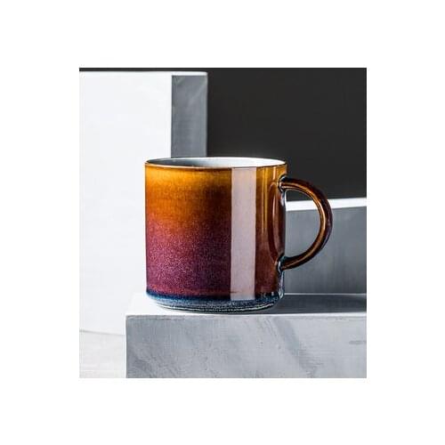 Personality Nordic Ceramic Mug Simple Home Drink 500ML Milk Coffee Tea Mug Porcelain Office Water Cup Drinkware