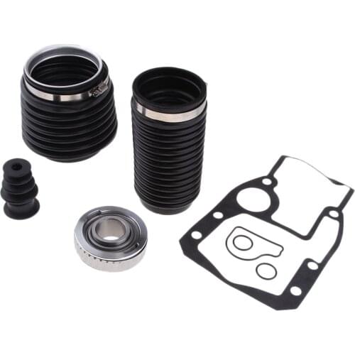 Bellows Boot Transom Repair Kit U-Joint Bellow Gimbal Bearing for OMC Replaces 911826 3854127