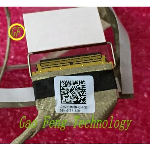 Wholesale CN-0D3M6R Laptop LCD / LED / LVDS Flex CABLE for Dell Latitude E7440 7440 D3M6R VAUA0 NORMAL EDP DC02C004J00